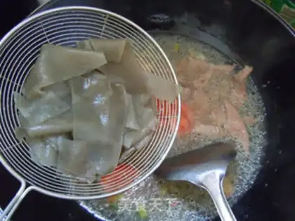 Make Potato powder pork liver step 8
