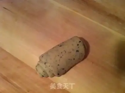 Make Milk eggs, black sesame toast step 6
