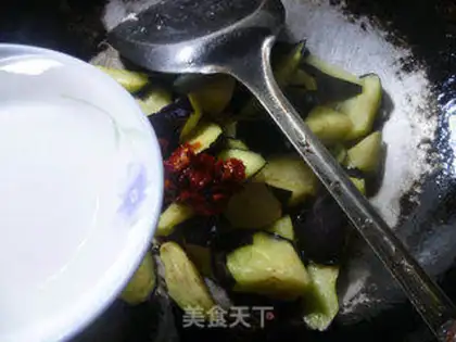 Make Meat and eggplant step 7