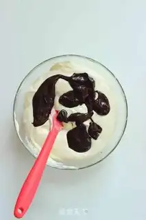 Make Coco sponge cake step 9