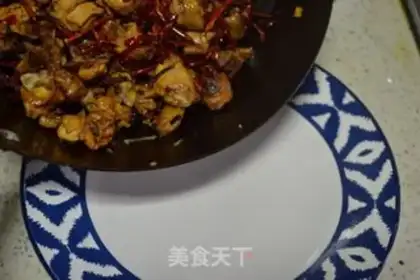Make Spicy chicken step 13