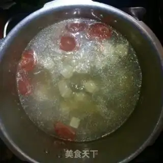 Make Tofu bone soup step 2