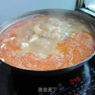Make Cricket garlic soup pot step 8