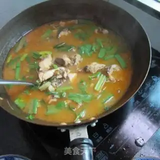 Make Celery garlic spicy fish step 8