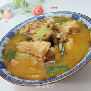 Make Celery garlic spicy fish step 10