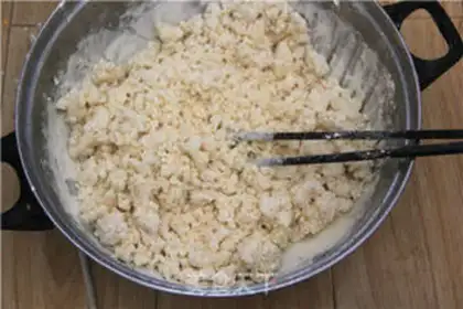 Make Flaming mushroom salami rice step 2