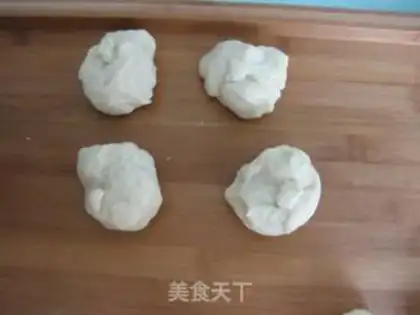 Make Red bean coconut bun step 3
