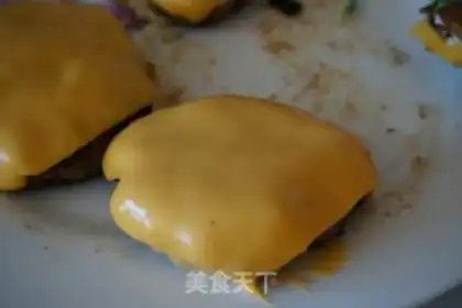 Make Handmade beef burgers step 8