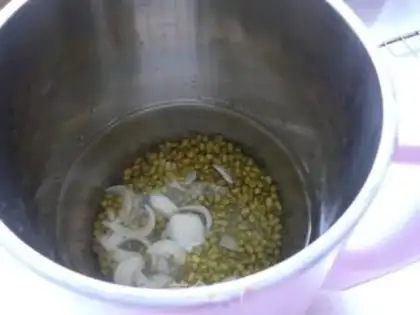 Make Lily green soy step 3