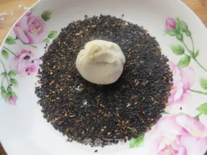 Make Black sesame pepper fire step 13