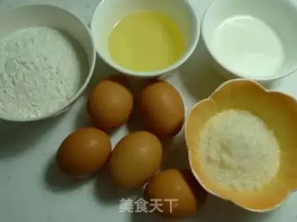 Make Peach cream cake step 0
