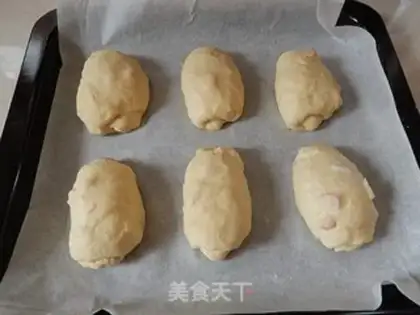 Make Onion ham and sausage bread step 13