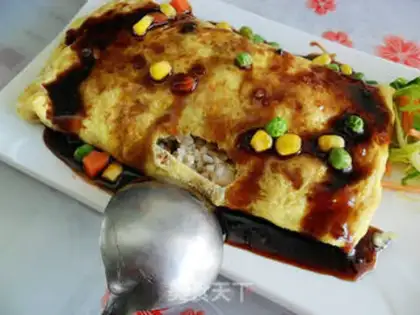 Make Sweet Jelly omelet step 5