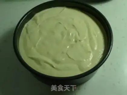 Make Peach cream cake step 6