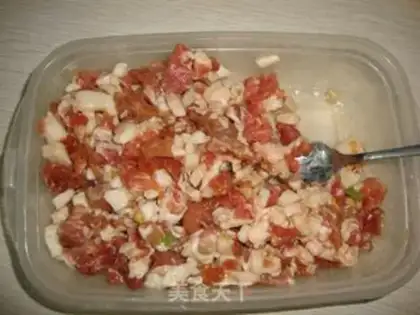 Make Crystal meat bag step 0