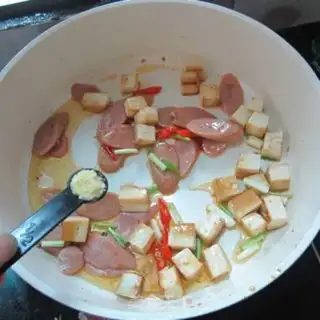 Make Tofu-dried ham step 6