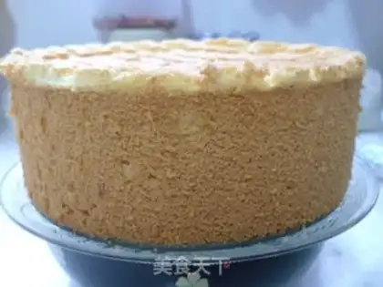 Make Peach cream cake step 10