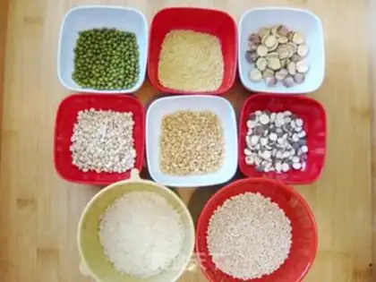 Make Home porridge step 0