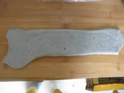 Make Black sesame honey toast step 9