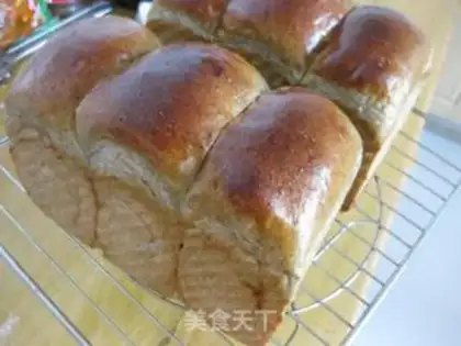 Make Black sesame honey toast step 13