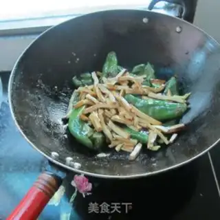 Make Hot pepper tofu step 7