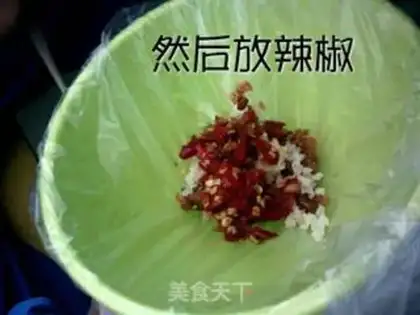 Make Pickle mangoes step 2