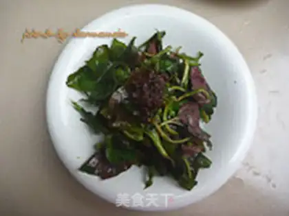 Make Frozen fish and grass step 2