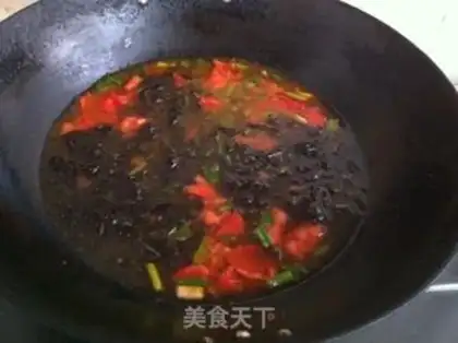 Make Purple tomato eggplant soup step 5
