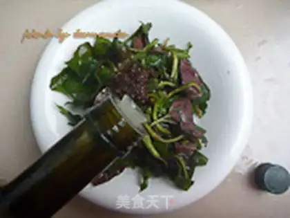 Make Frozen fish and grass step 4