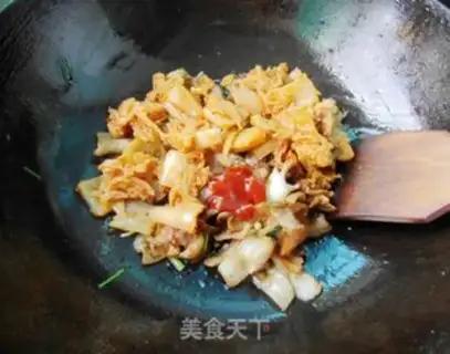 Make Hot cabbage makes meat step 6