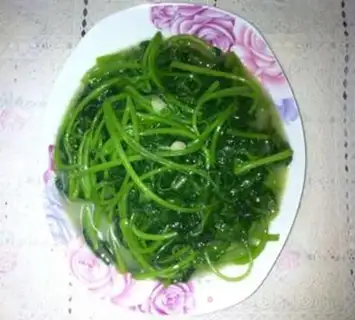 Make Garlic potato leaves step 4
