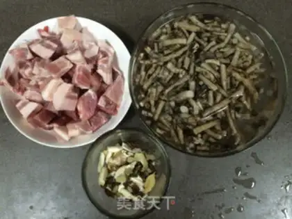 Make Dry the meat step 0