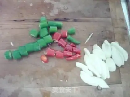 Make Spicy bean skin step 4