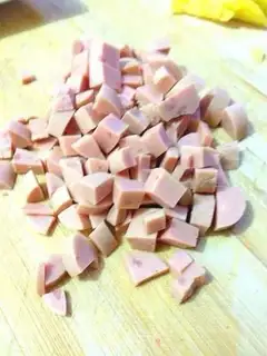 Make Pineapple rice step 4