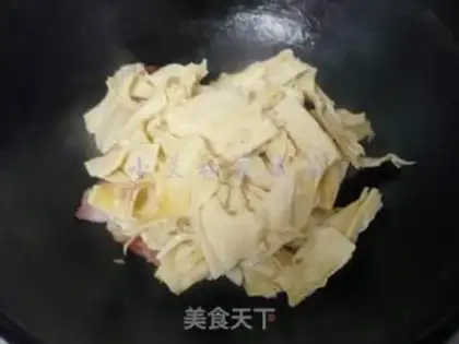 Make Spicy bean skin step 8