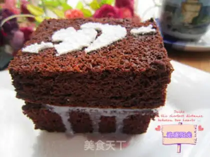 Make Chocolate cake step 4