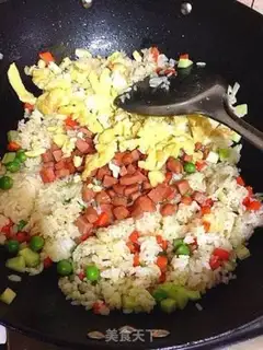 Make Pineapple rice step 10