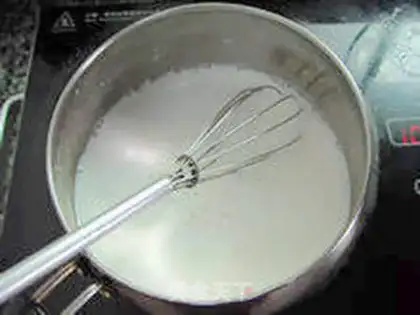 Make Mango ice cream step 1