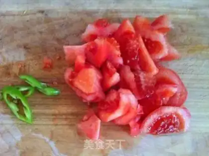 Make Tomato-mute fried eggs step 0