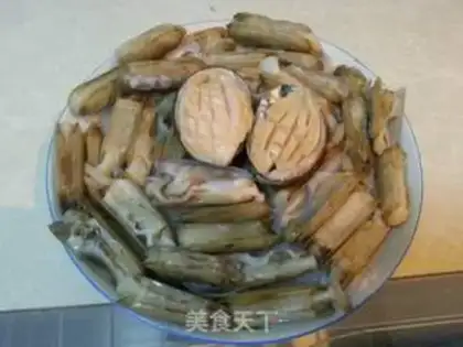 Make Garlic fan abalone step 8