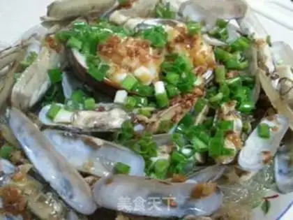 Make Garlic fan abalone step 13