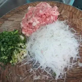 Make A fan of pork tofu step 2