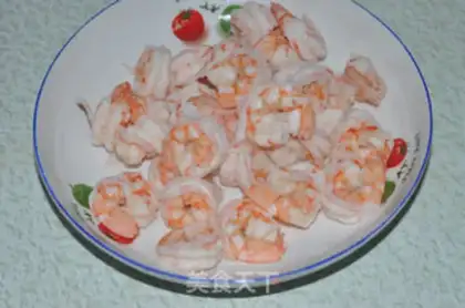 Make Garlic shrimp balls step 3