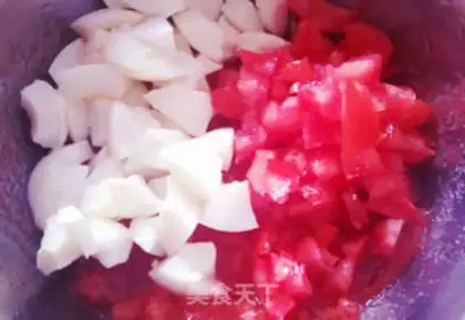 Make Tomato egg salad step 4