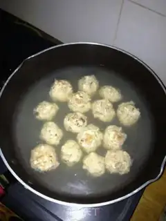 Make Frozen meatballs step 5