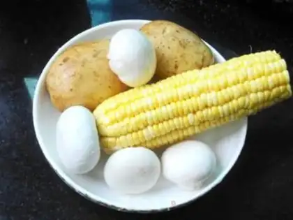 Make Mushroom corn thin soup step 0