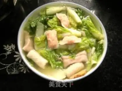 Make Soup for cabbage fish step 5