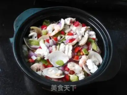 Make Seafood step 7