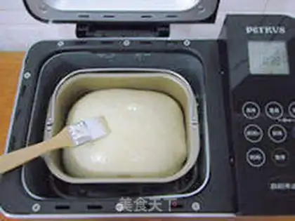Make First key, fresh milk toast step 4
