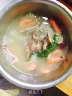 Make Seafood soup step 7